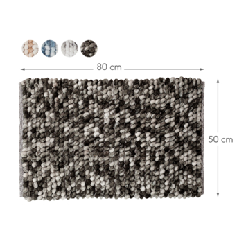 Sealskin Badmat Vintage 50x80 cm Donker Grijs
