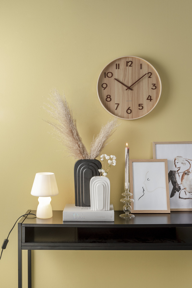 Wall Clock Pure Medium KA5809DW Dark wood