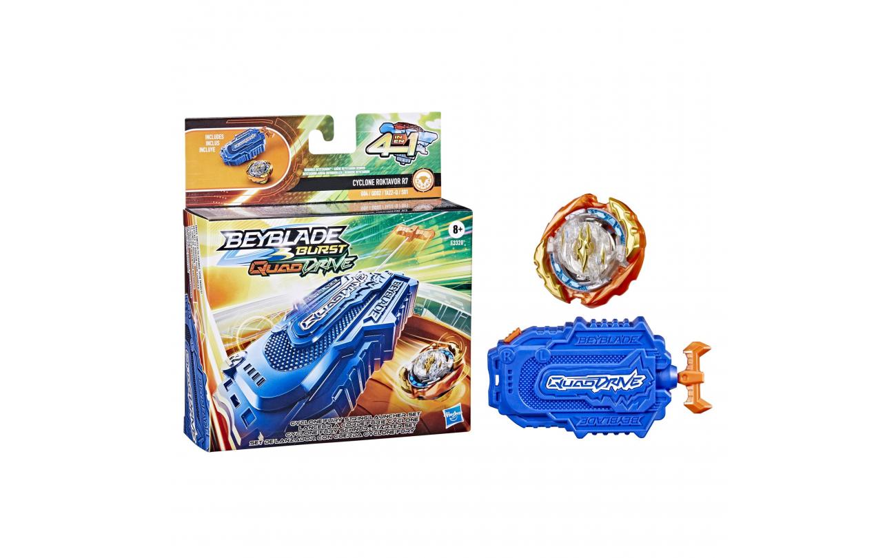 Beyblade Quad Drive Cyclone Fury String Starter Se