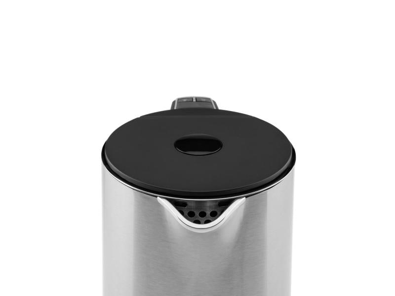 Gastroback Wasserkocher Cool Touch 1.5 l, Silber Wasserkocher mit variabel einstellbarer Temperatur