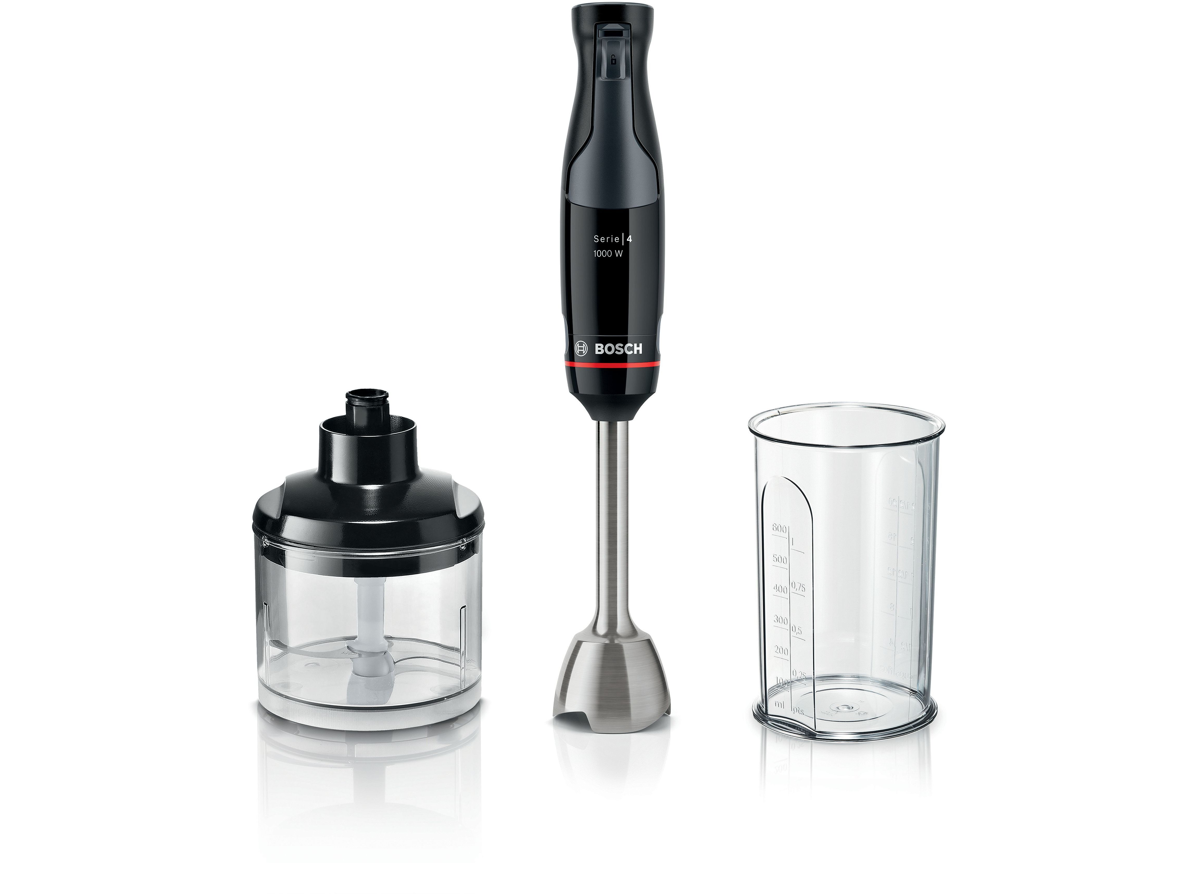 VARINHA MÁGICA COM ACESSÓRIOS BOSCH MSM4B620 ERGOMASTER (1000 W - PRETO)