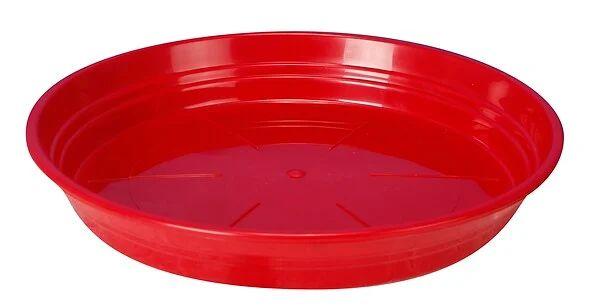 SOUCOUPE RONDE D.24CM ROUGE