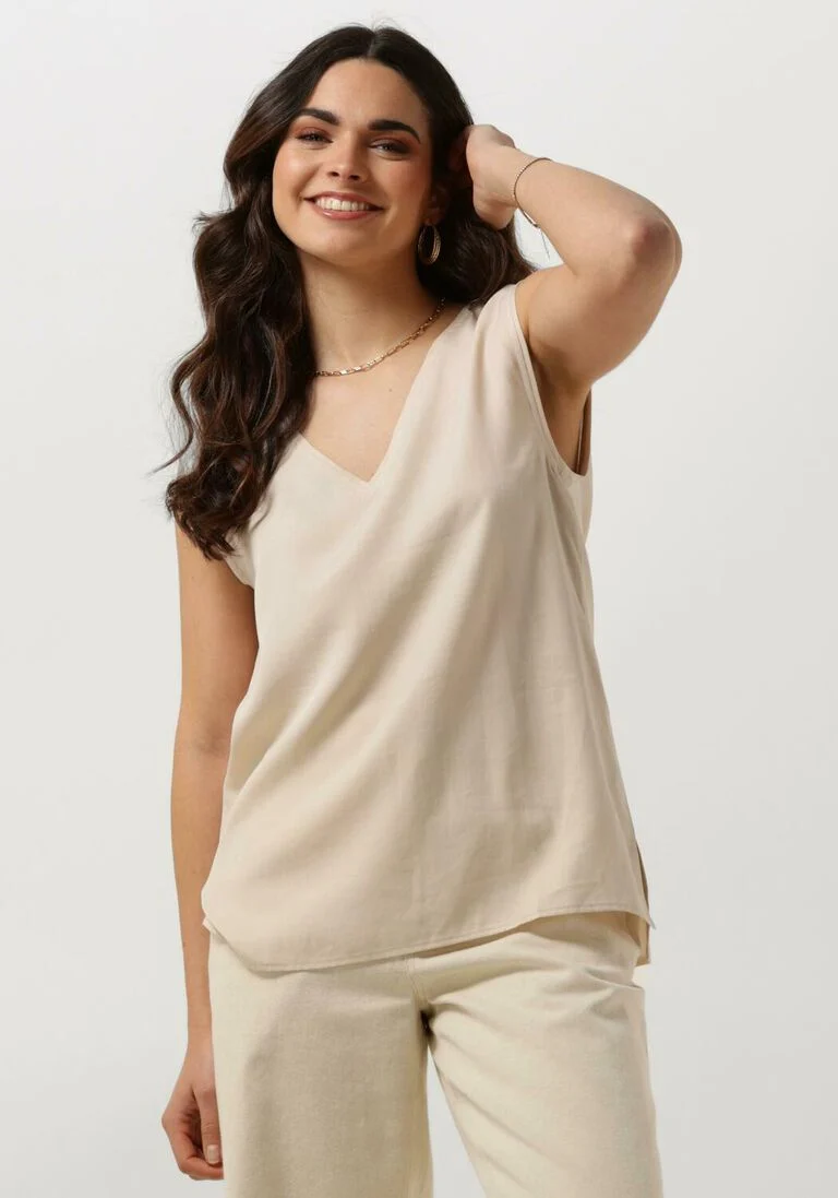 KNIT-TED zand knit-ted top willy
