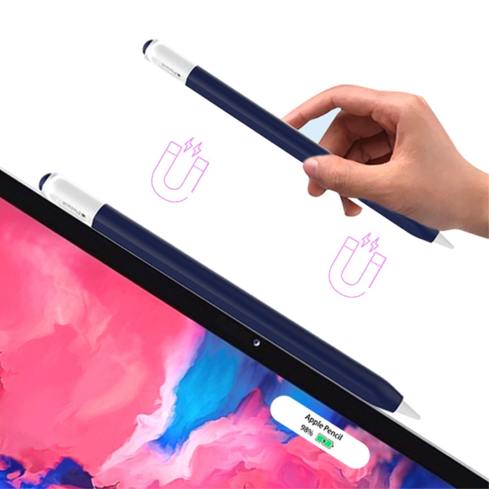 Apple Pencil (Pro) Silikon Sleeve Schutzhülle - Weiss Matt