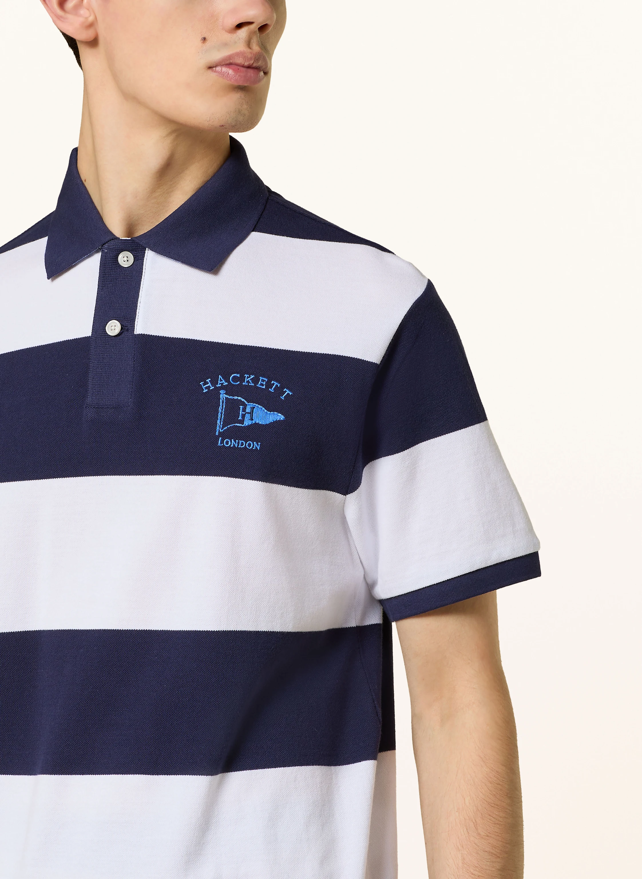 HACKETT LONDON Piqué-Poloshirt Classic Fit