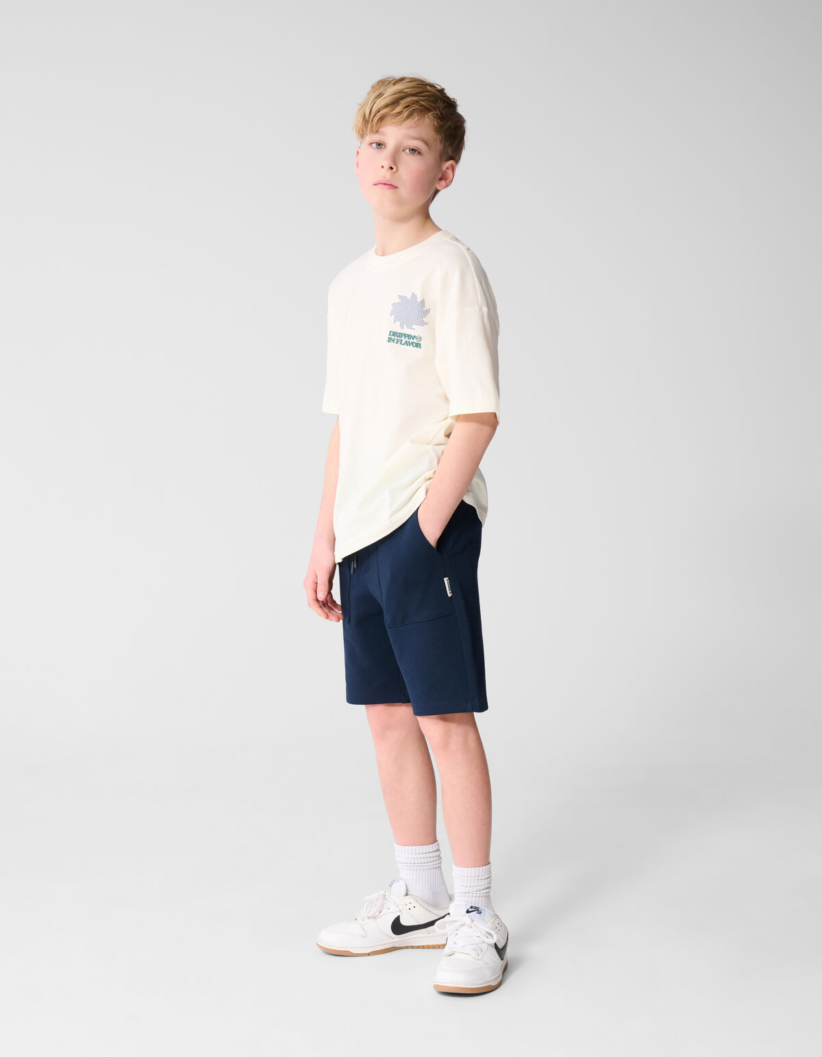 Pocket Short Donkerblauw