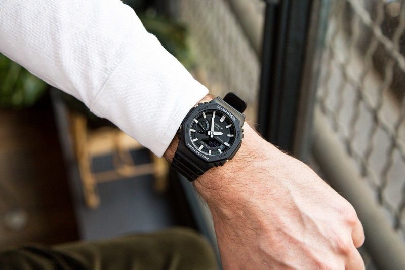 Casio G-Shock Zwart Herenhorloge GA-2100-1AER