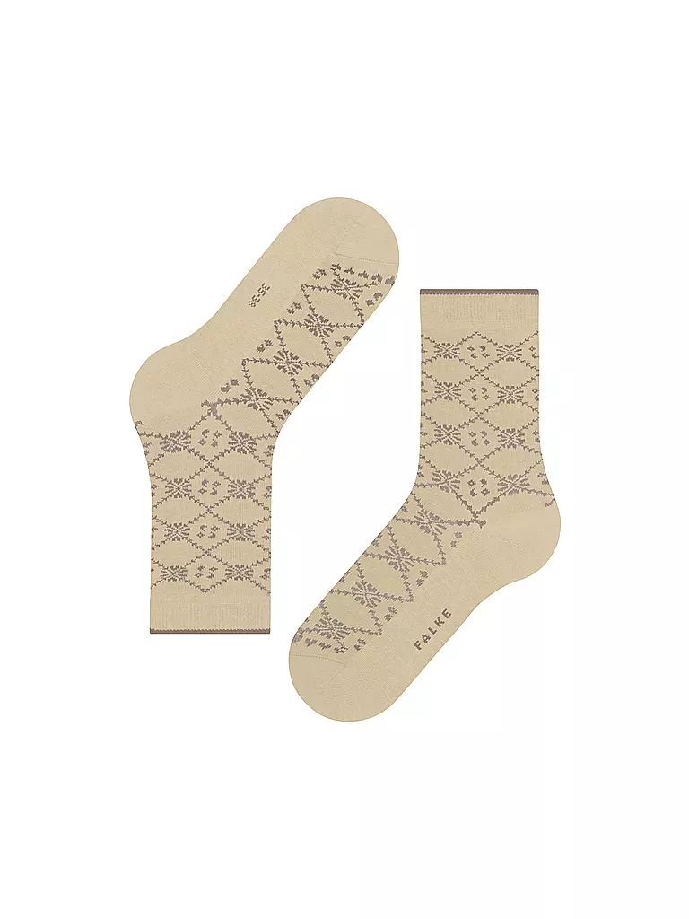 FALKE Socken RETRO SENSATION biscotti creme