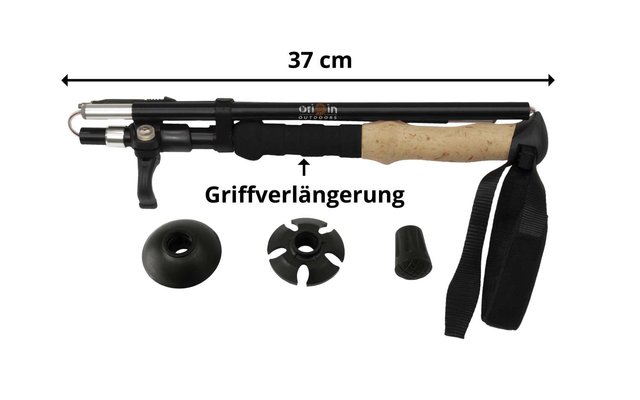 Origin Outdoors Micro Fold Trekkingstöcke 1 Paar