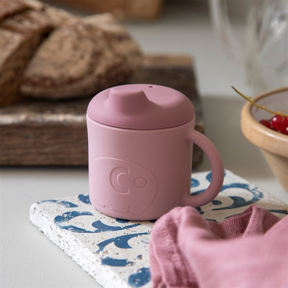 Silikone Låg Vintage Rose - Sebra → Luksusbaby.dk