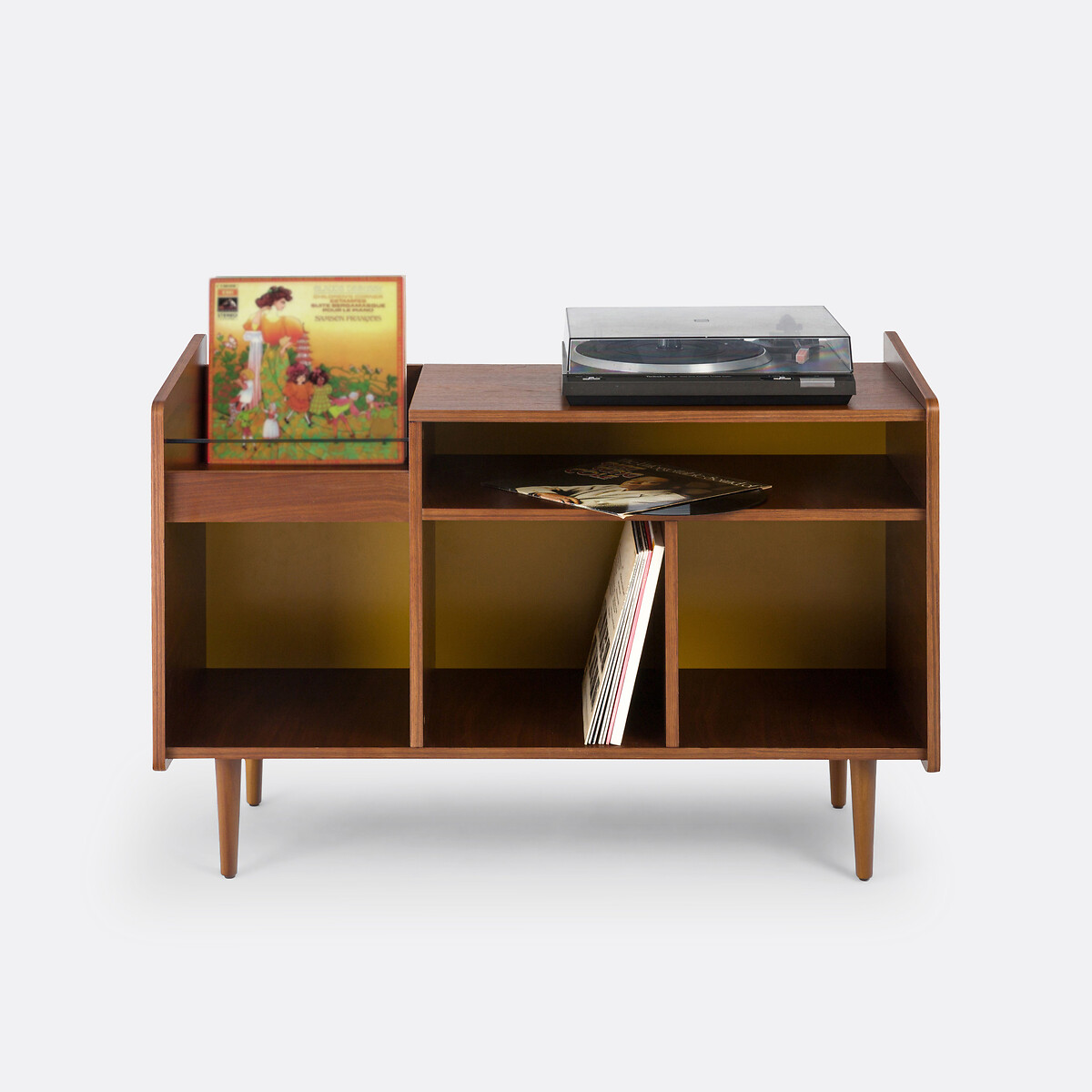 LA REDOUTE INTERIEURS<br>Móveis vintage para discos de vinil, Ronda