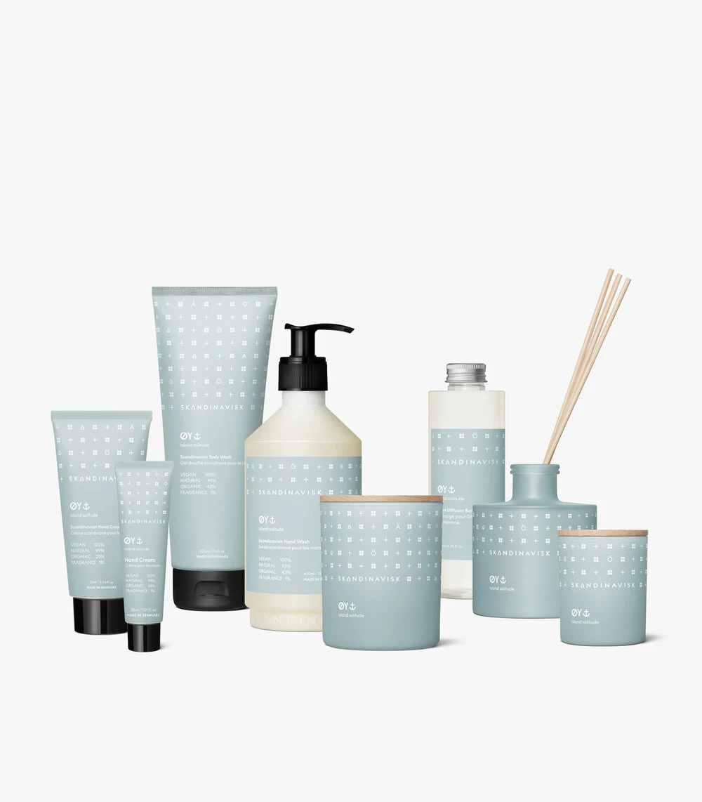 Skandinavisk  Øy håndcreme, 75ml. - Powder Blue