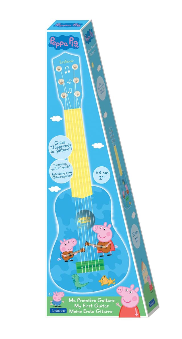 Min første guitar Peppa Pig