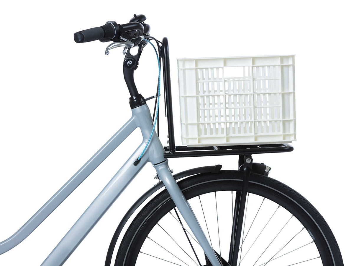 Basil M fietskrat - Bright White
