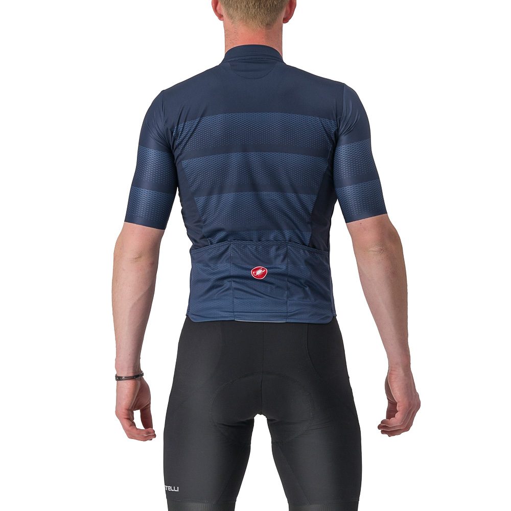 Castelli Livelli Radtrikot Herren belgian blue