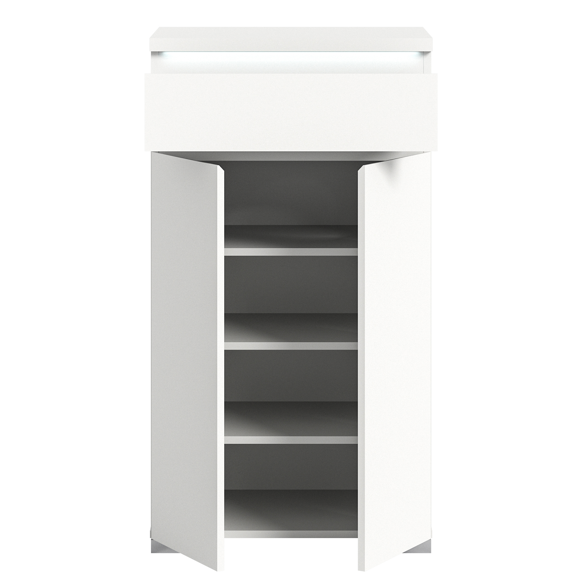 Schuhschrank SHOELOVE - weiß - 60 cm