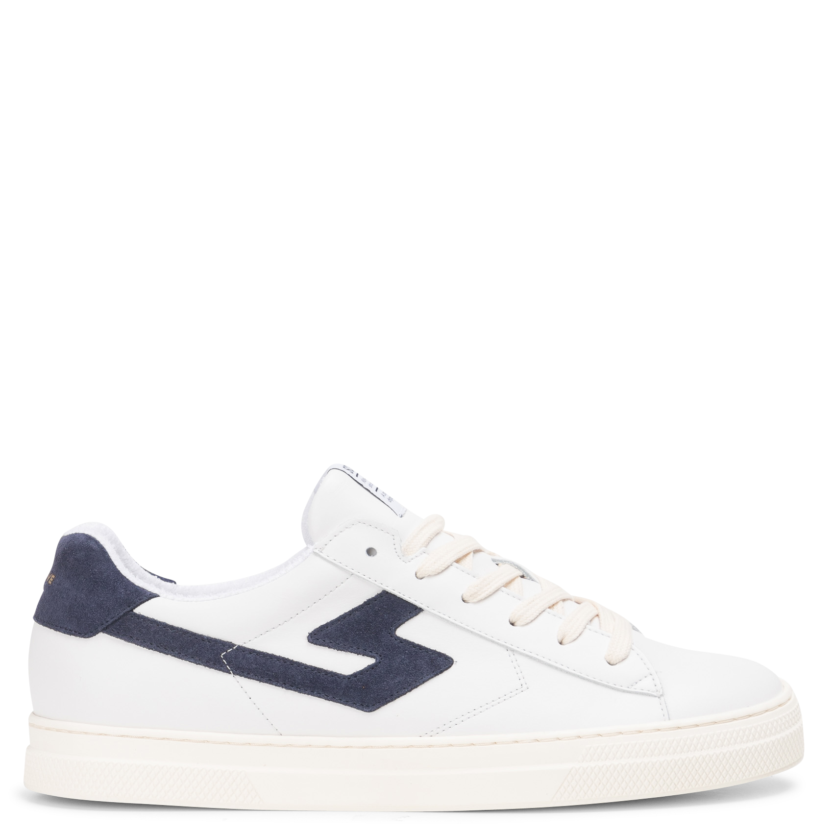 SPARK SIGNATURE - Baskets basses en cuir| Blanc