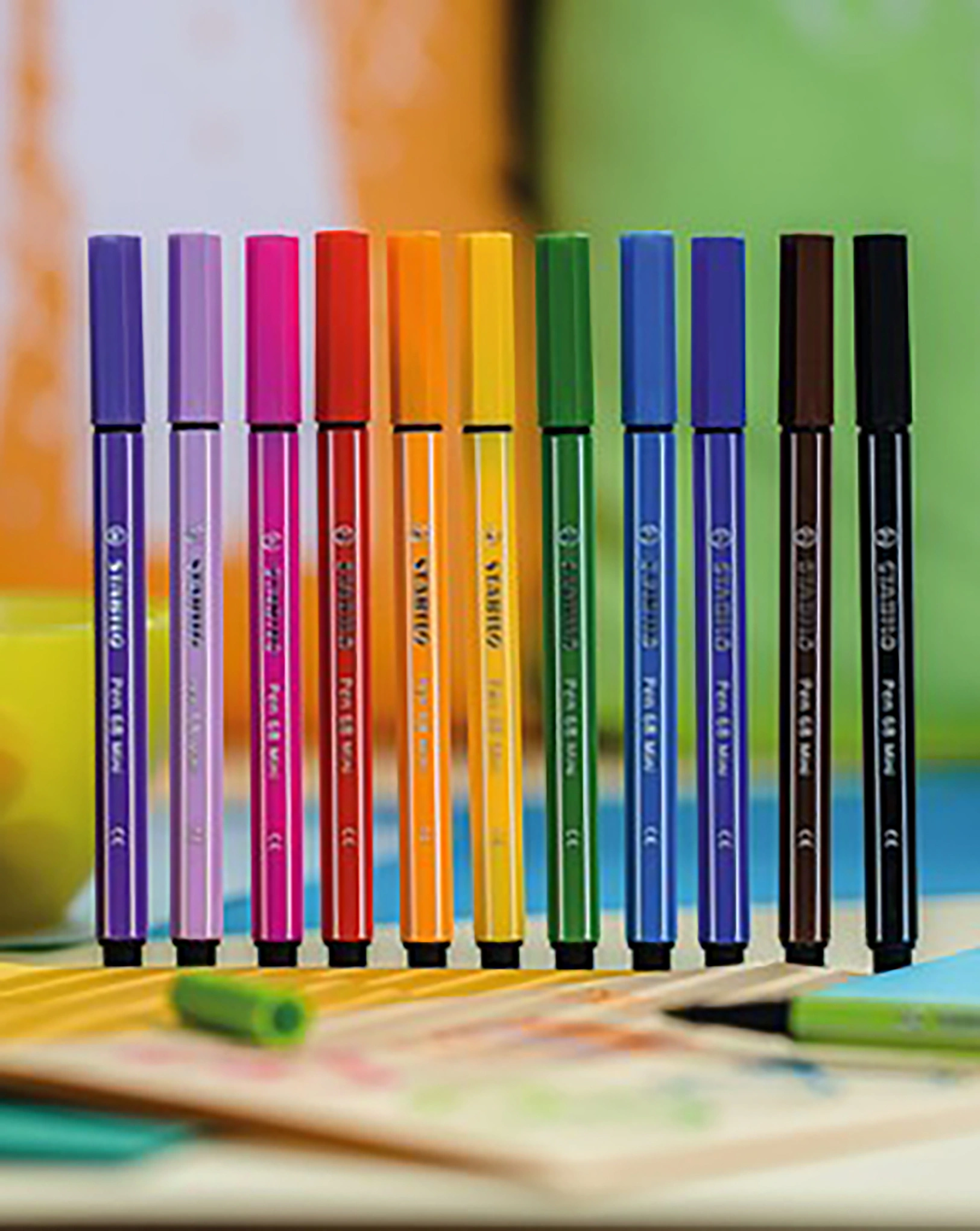 Filzstift STABILO® Pen 68 MINI #mySTABILO®design 12er