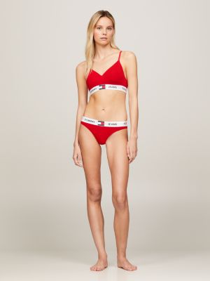 Sutiã Push-Up com Logo Heritage