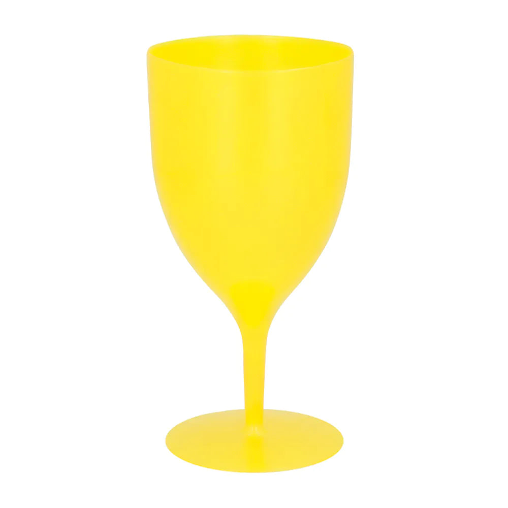 Geel Wijnglas 350ml