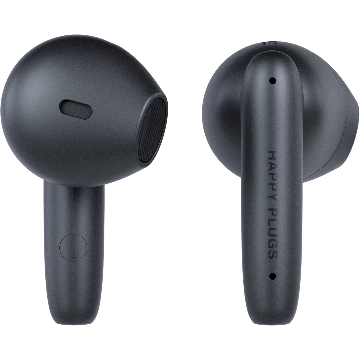 Happy Plugs Joy Lite true helt trådløse in-ear hodetelefoner (sort)