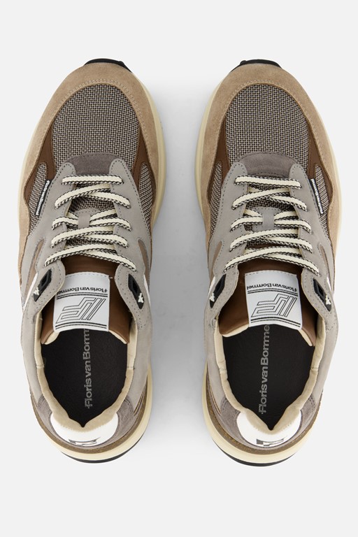 Floris van Bommel Noppi 18.31 Sneakers bruin Suede