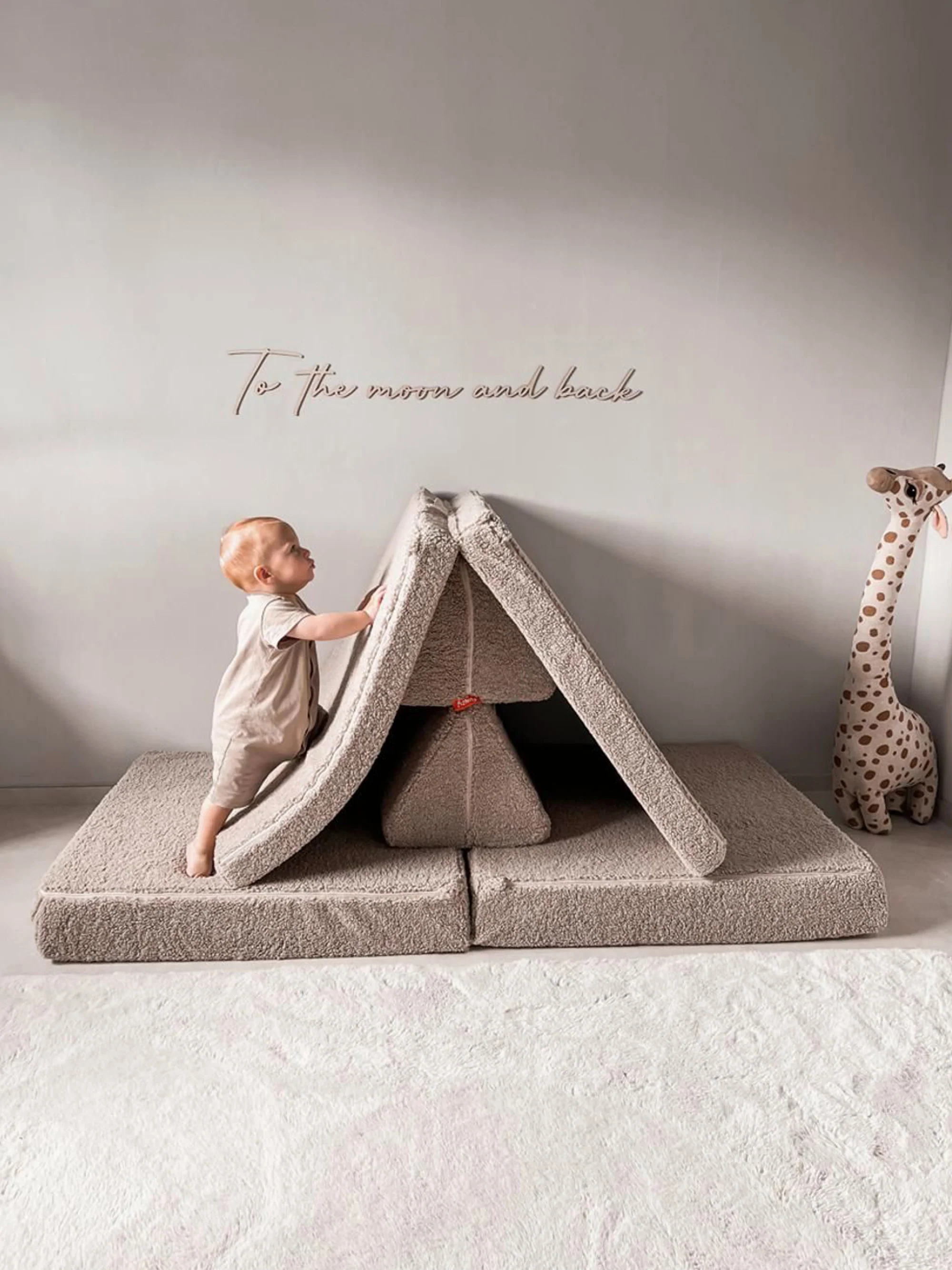 Handgemaakte modulaire teddy speelbank Mila