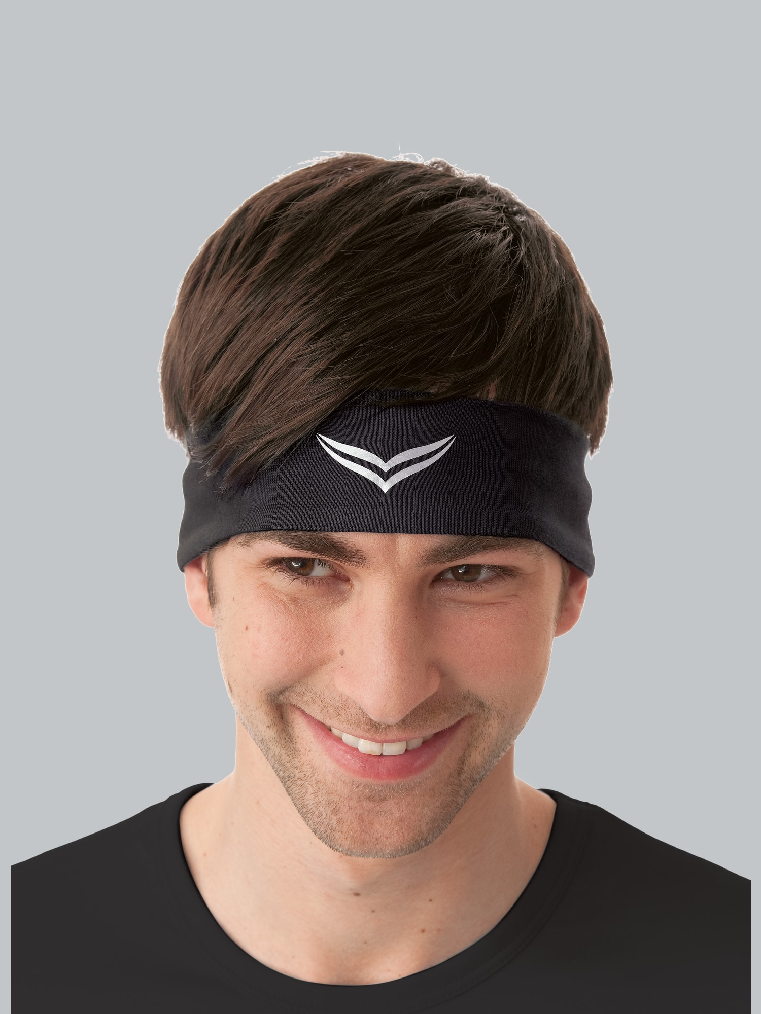 Haar-/Stirnband Schwarz