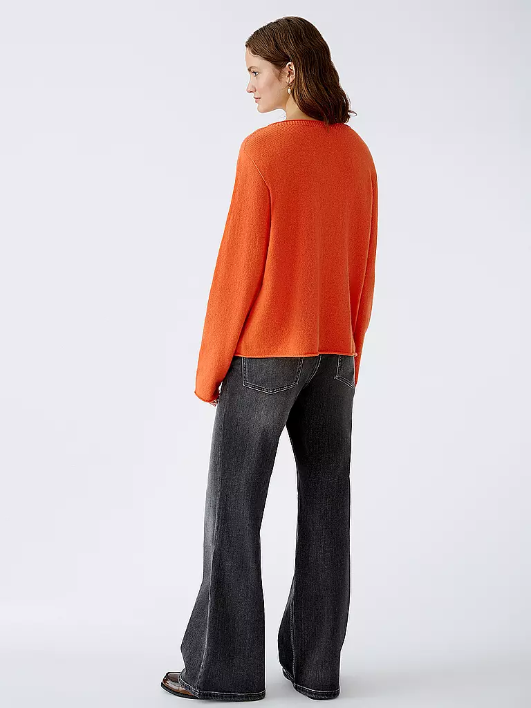 OUÍ Pullover Oversized Fit rot