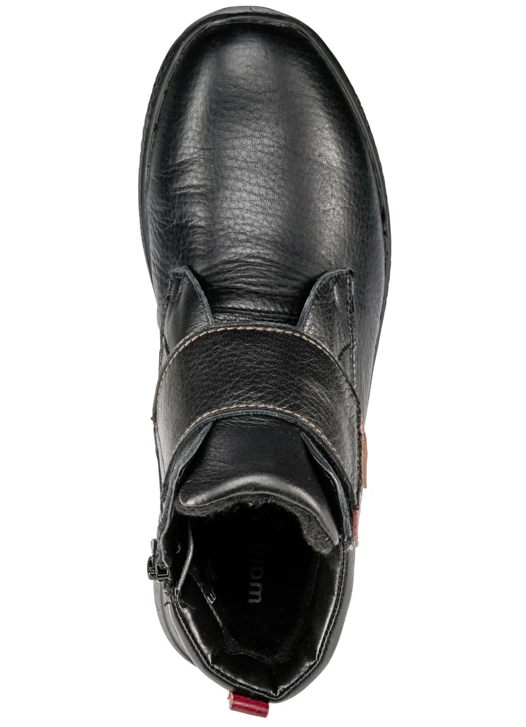Waldläufer Stiefelette aus hochwertigem Hirschleder