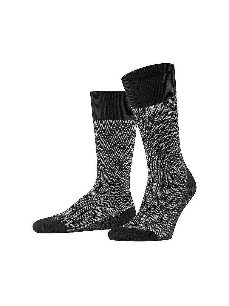 FALKE Socken FALKE MIGHTY NEST black schwarz