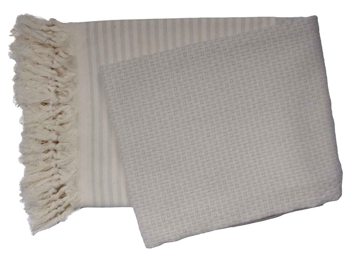 PHLOX 100 x 200 cm hamamdoek - licht grijs