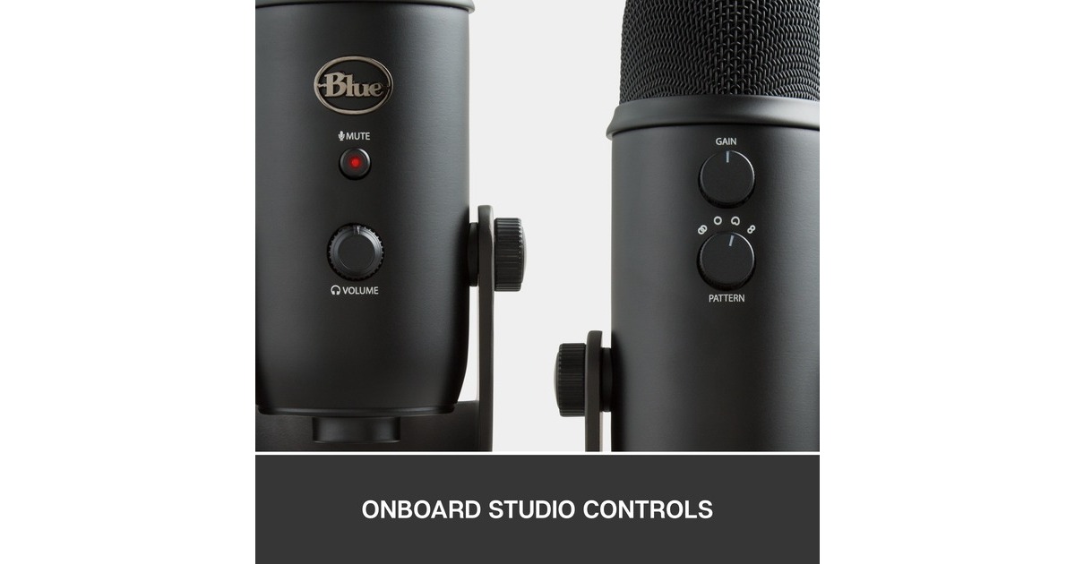 Blue MicrophonesYeticaster Pro Streaming Bundel microfoon  (Zwart)
