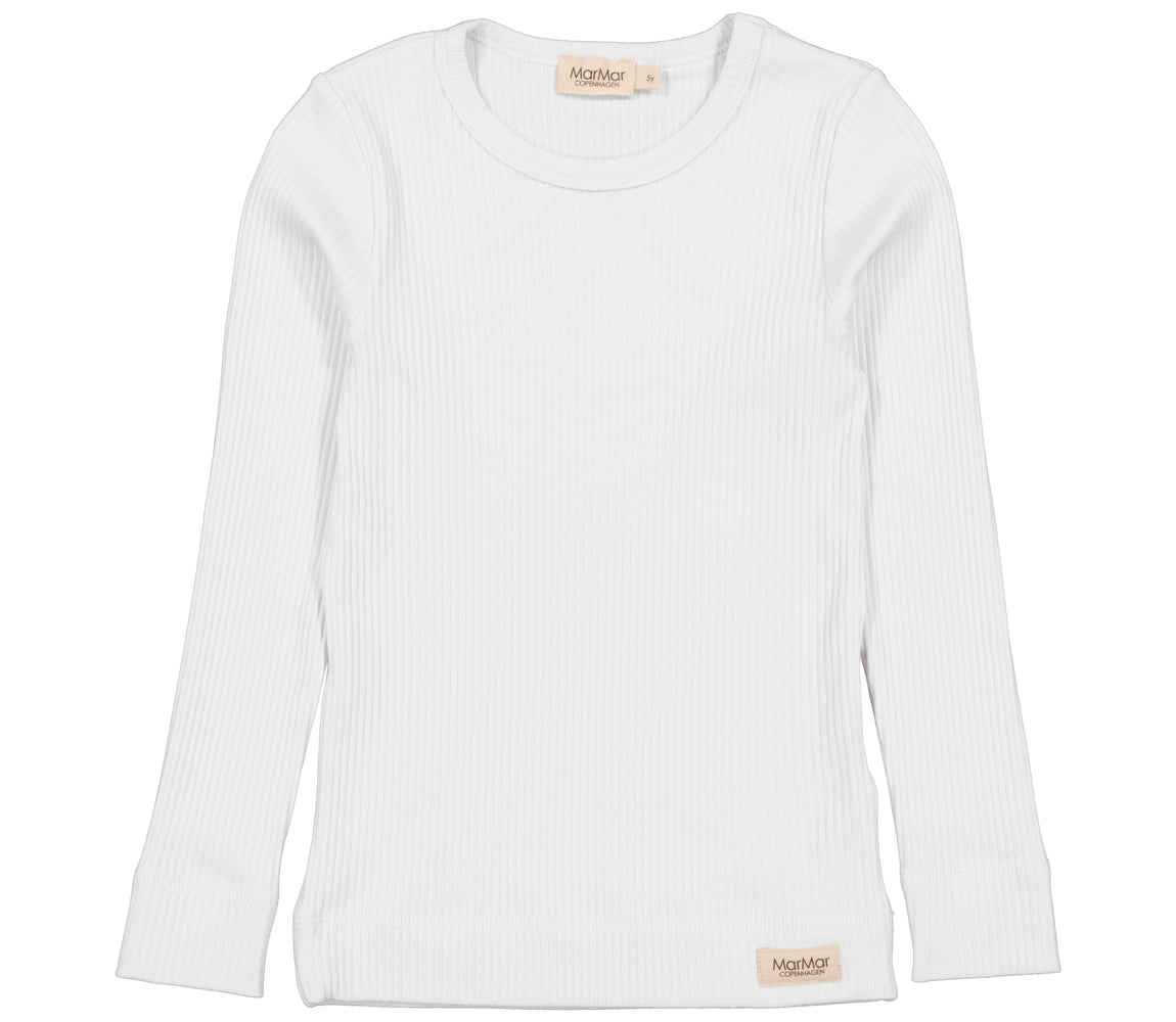 Plain Tee LS, T-shirt - Mint Chalk