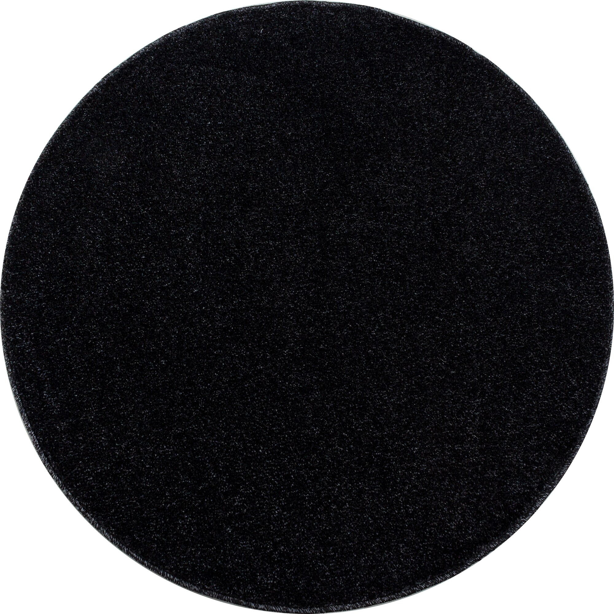 Wunderschöne ATA Teppich, Moderner Einfarbig Teppich, Rund, Höhe 12 mm