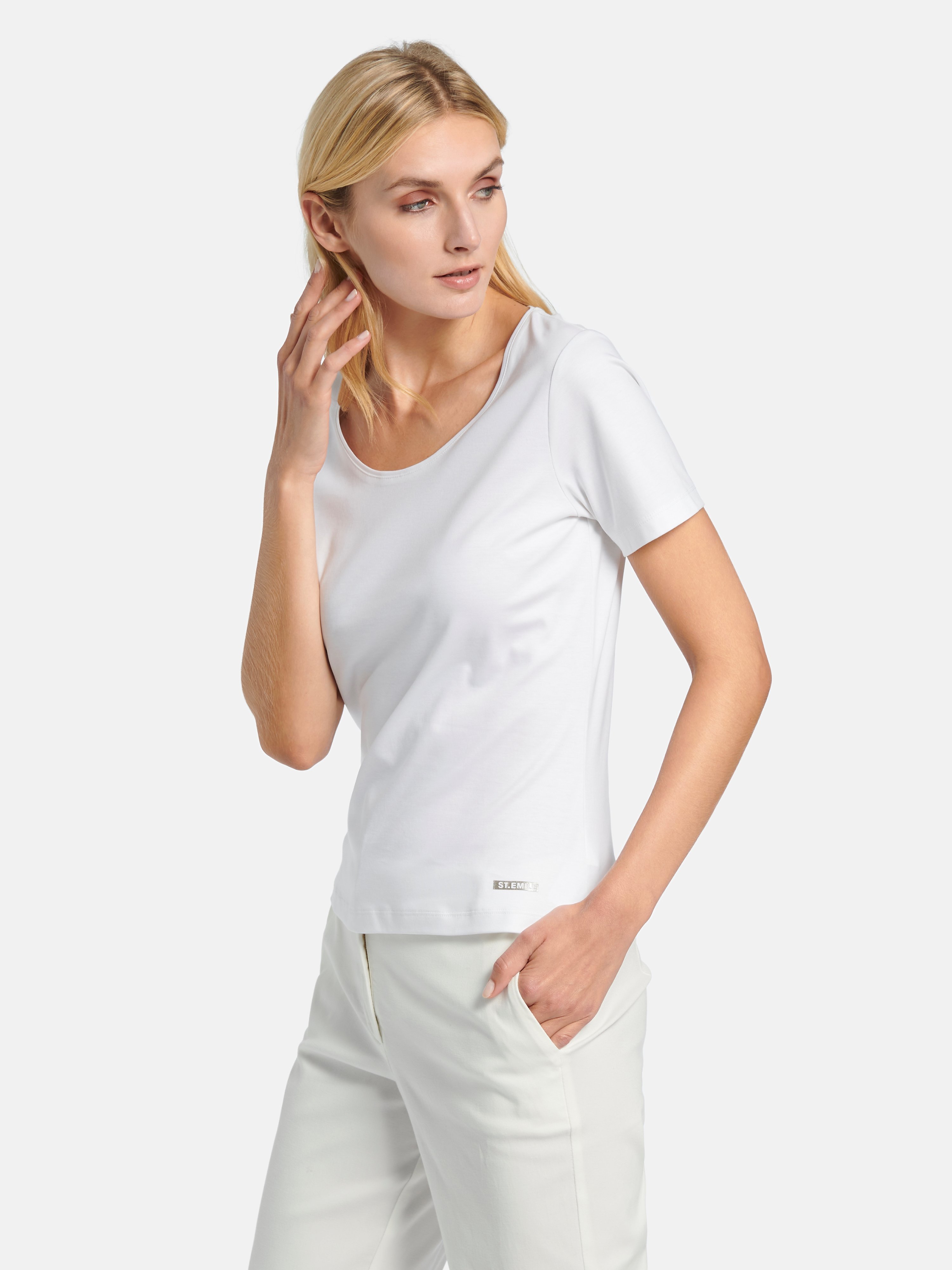 Rundhals-Shirt im 3er-Set