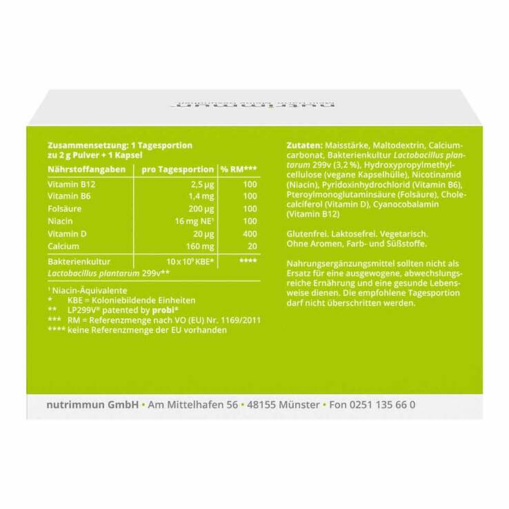 Mybiotik Balance Rds 40x2 g Pulver+40 Kapseln, 1 P