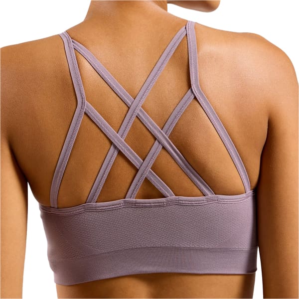 Brassière running ODLO SEAMLESS SOFT SPORT BRA GRAY RIDGE/GREY MELANGE