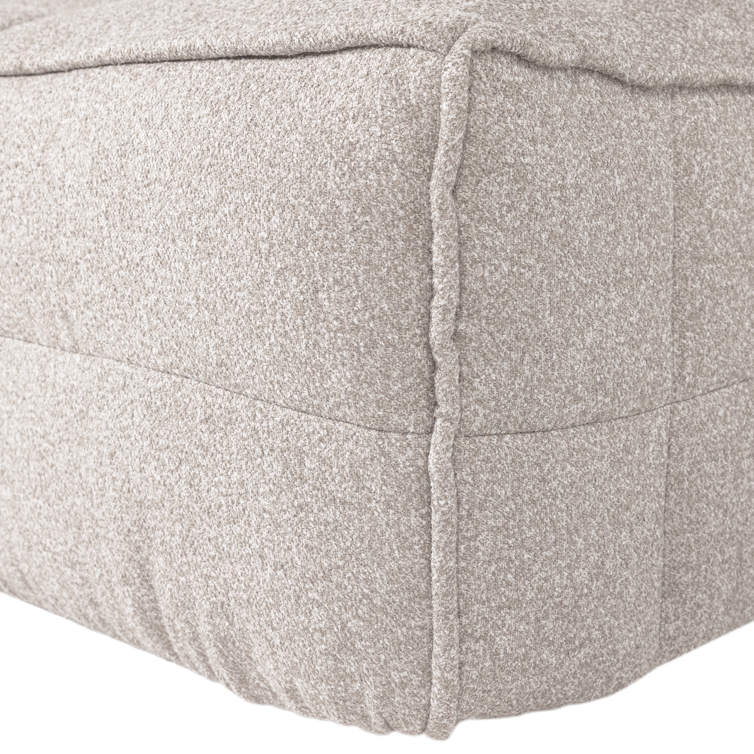 vtwonen Cluster Hocker - Bouclé - Zand|Beige - 45x104x60