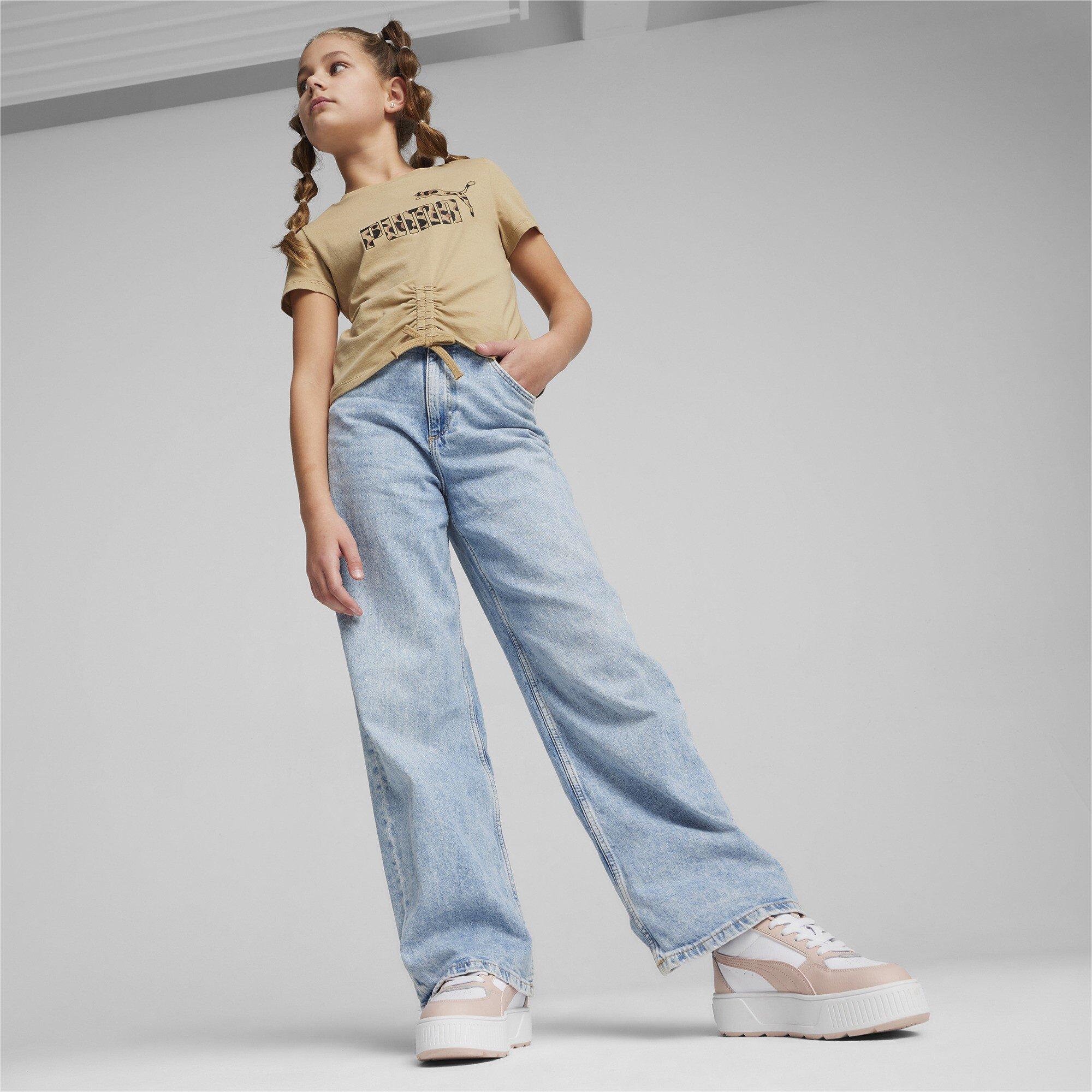 Puma Puma Ess Animal Knotted Tee G T-Shirt Girls