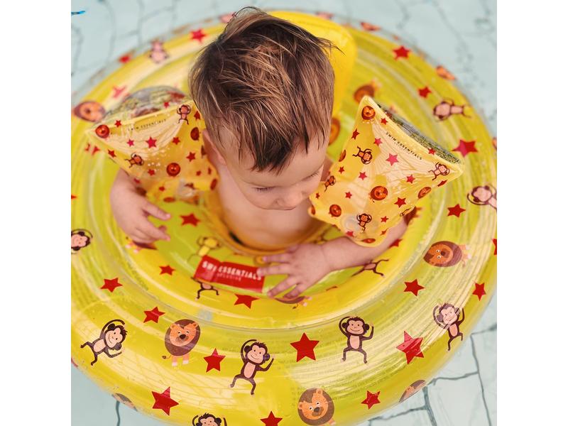 Swim Essentials Schwimmsitz 0-1 Jahre Circus Yellow Babyschwimmer