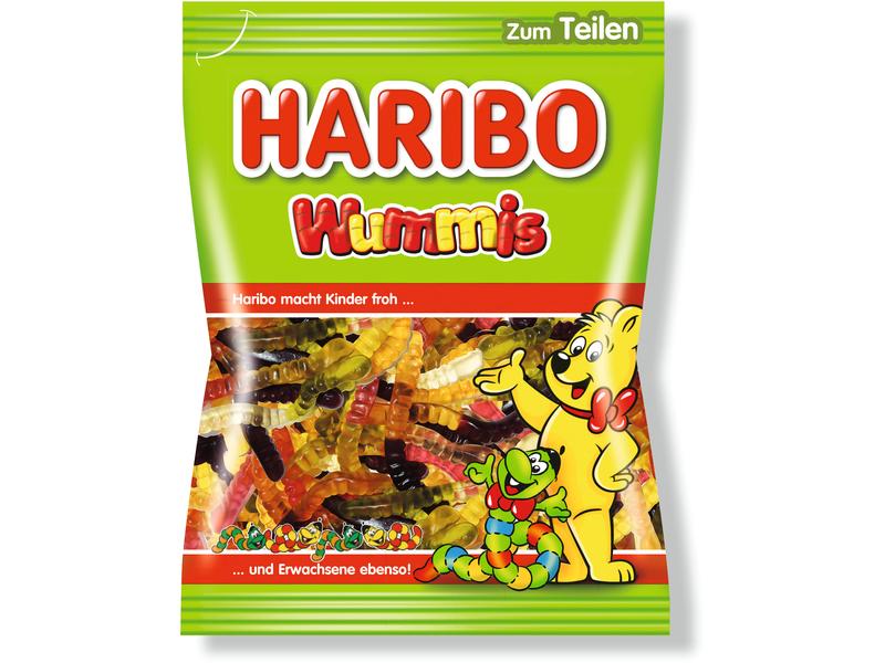 Haribo Gummibonbons Wummis 200 g Feine Kaubonbons zum Naschen und Teilen