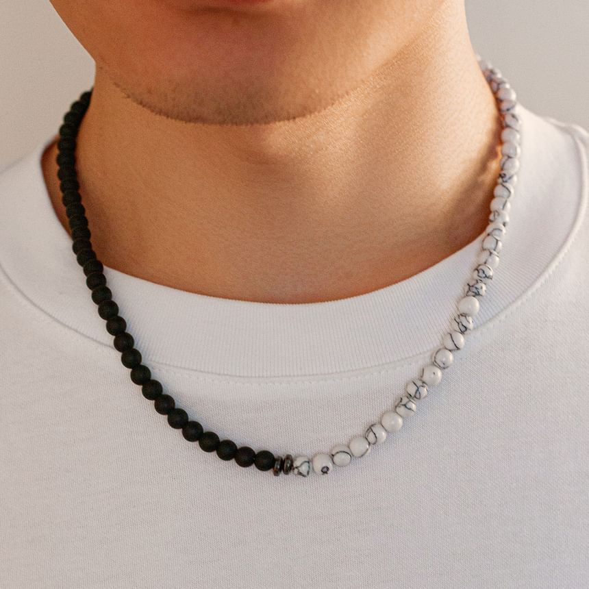 Gretlyn - Ketting met imitatie-edelsteenkralen (verschillende ontwerpen)