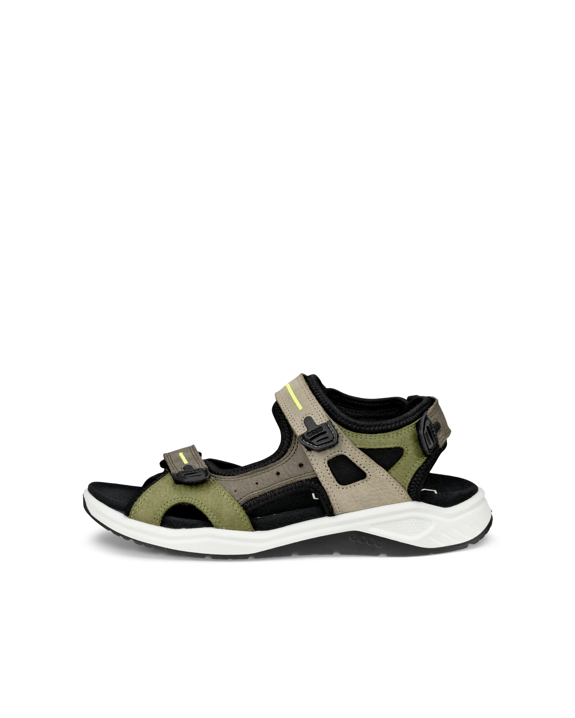 ECCO X-TRINSIC K Kinder Trekkingsandale aus Nubukleder Grün