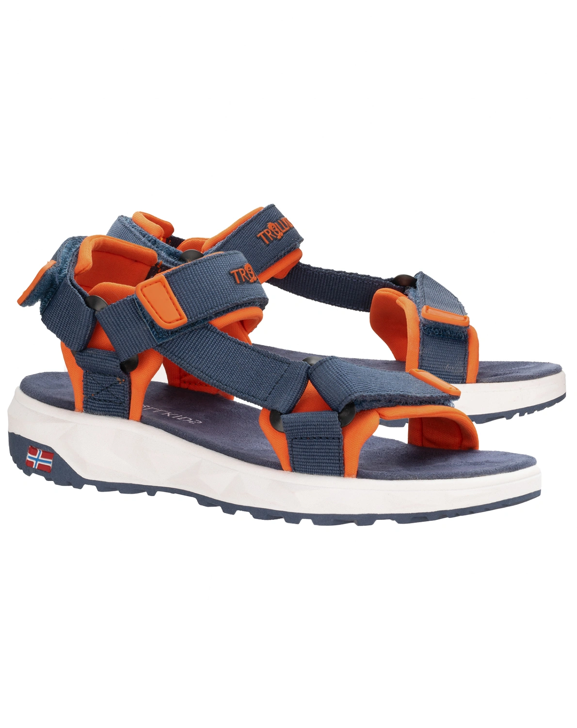 Trekking-Sandalen LYSEFJORD in mystic blue/orange