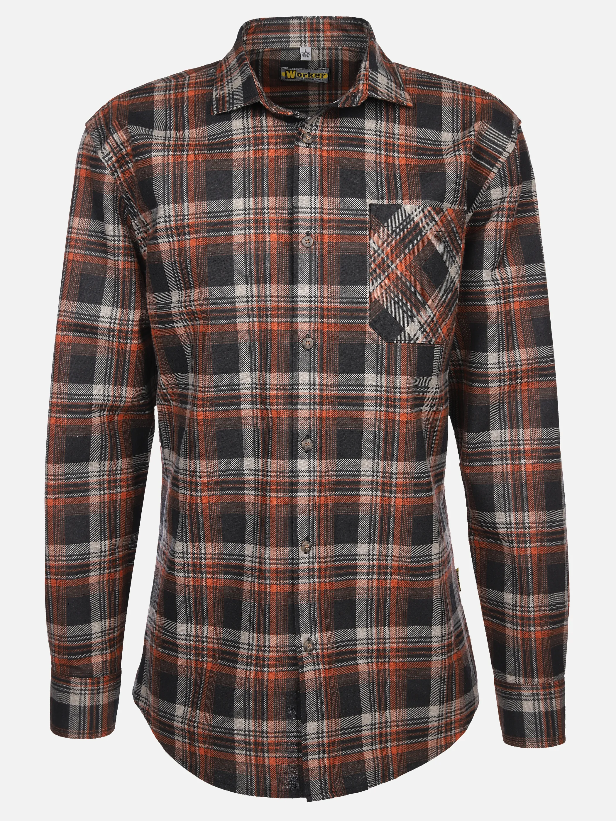 Herren Flanellhemd