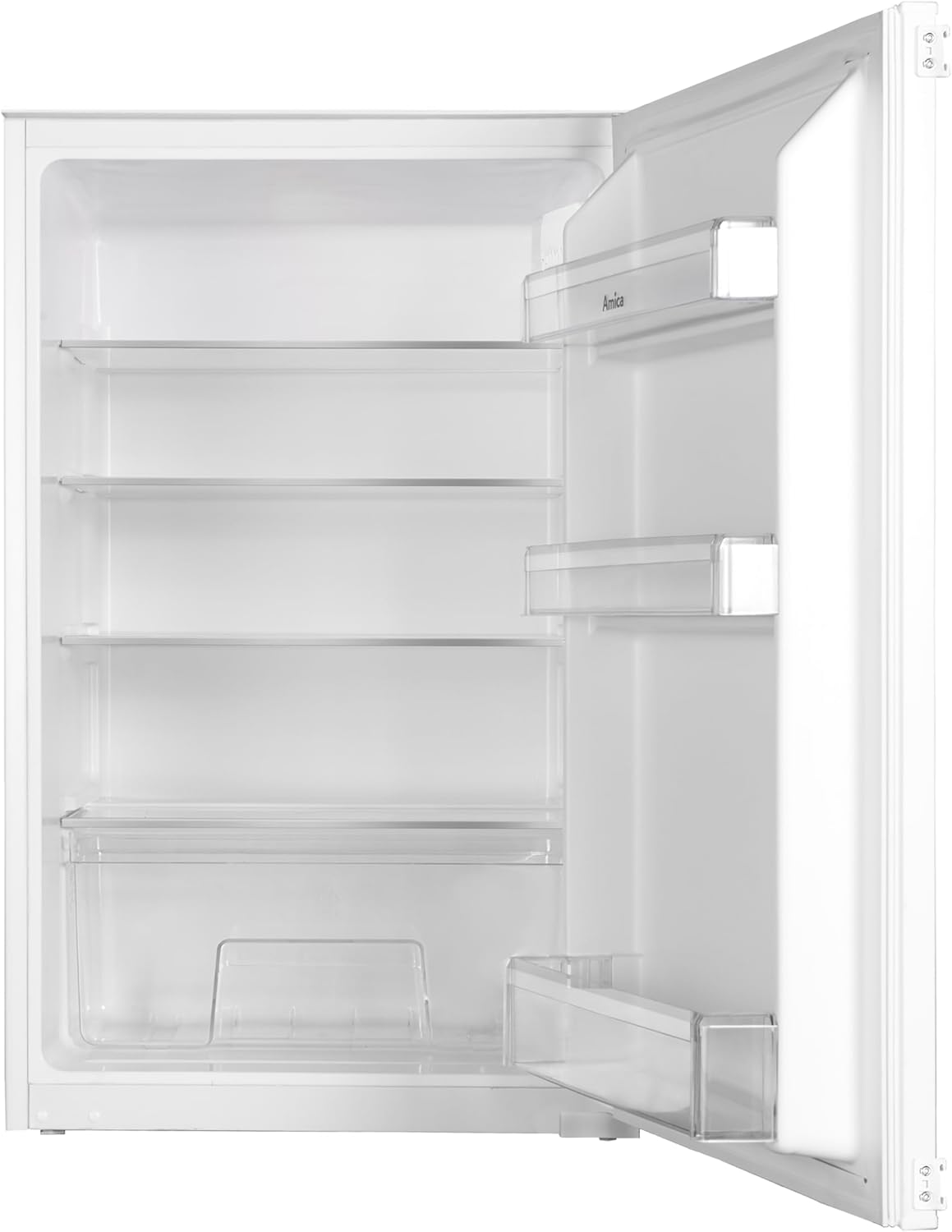 Amica EVKSS 353 900 / Vollraum-Kühlschrank / 880 mm Nische/Schlepptür-Technik/elektronische Steuerung/Inverter-Motor