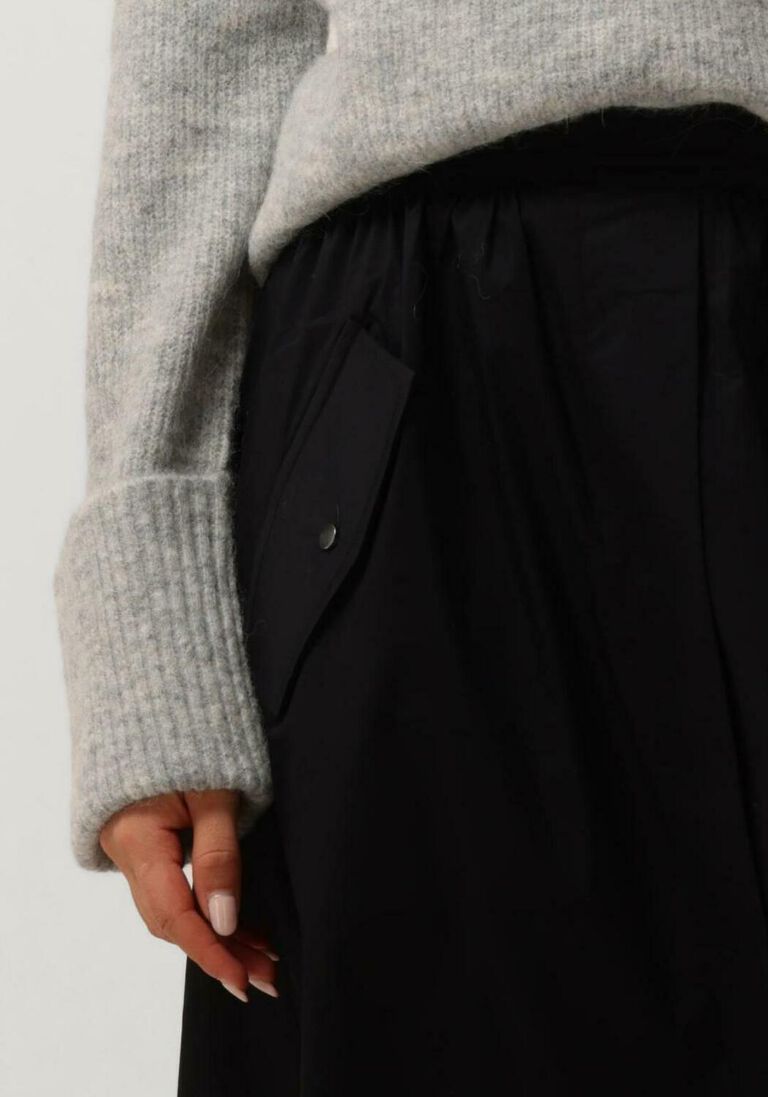 MSCH COPENHAGEN zwarte msch copenhagen midirok mschlamira lana skirt