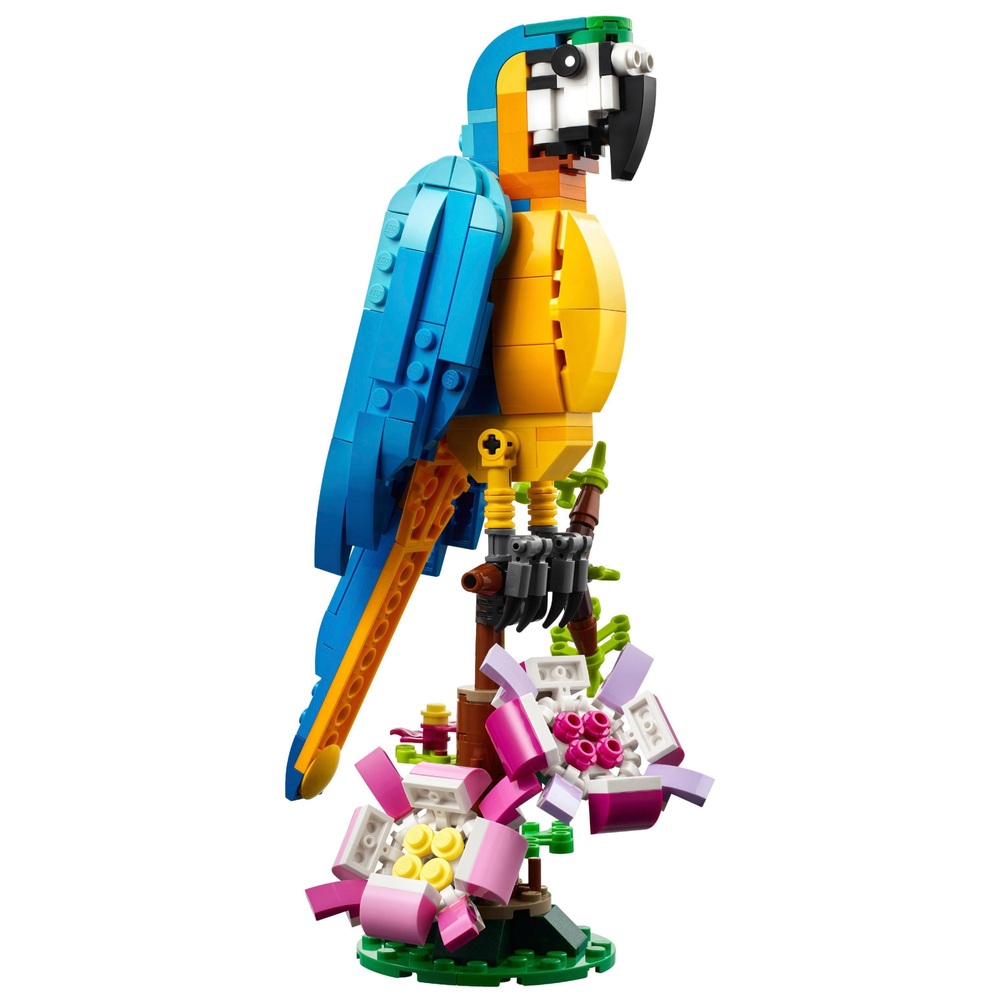 LEGO Creator 3-in-1 31136 Exotisches Papageien-Bauset
