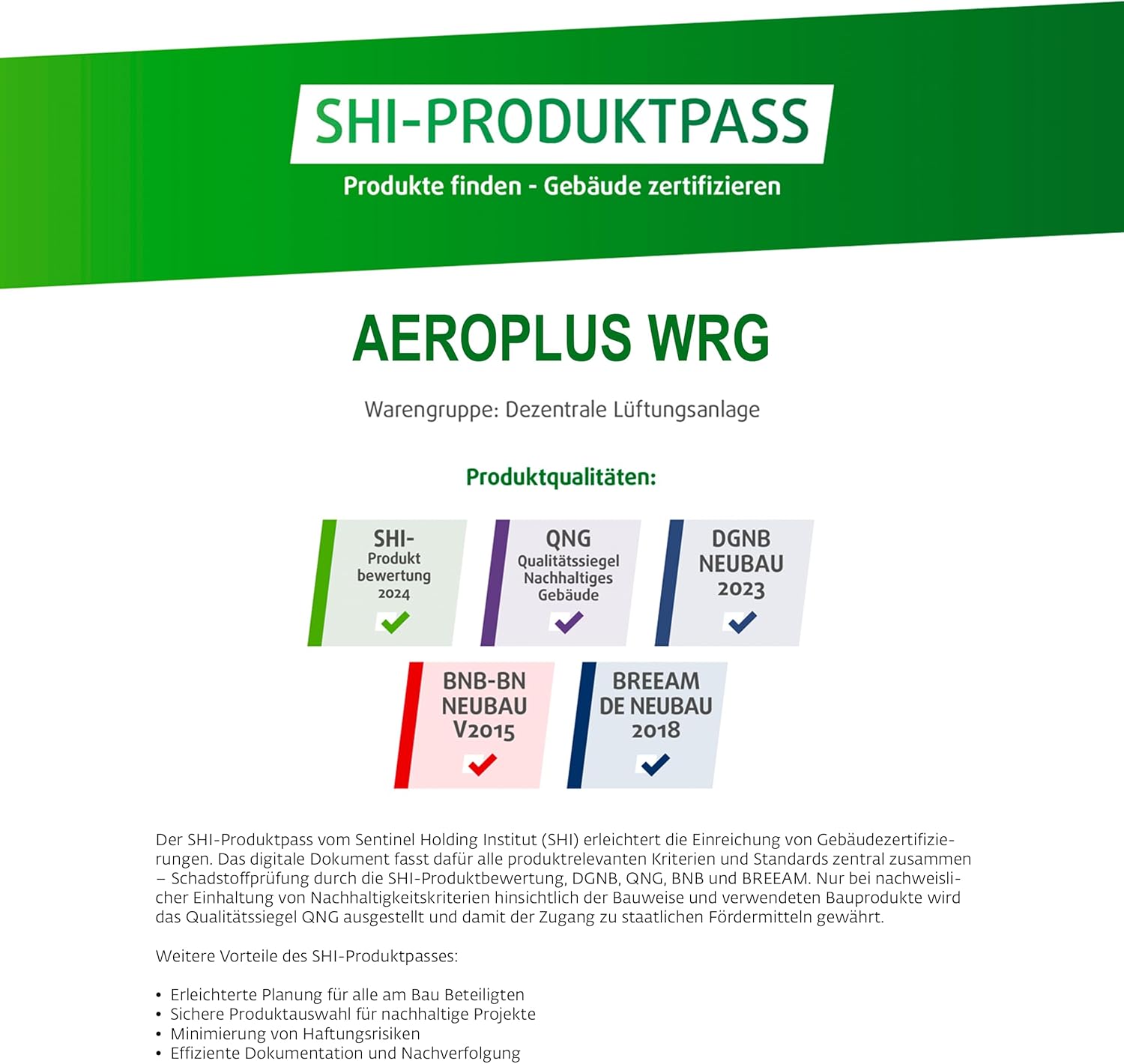 SIEGENIA AEROPLUS WRG smart Wand-Lüfter leise & energiesparend, Wohnraum-Lüftung für Zu- und Abluft mit Wärmerückgewinnung, Schalldämmung, CO2-,Temperatur- & Feuchtesteuerung, Steuerung per App
